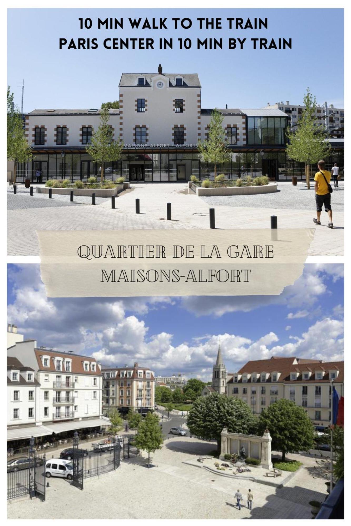 Chambre 1, Calme, 1 Station De Paris, Bureau Maisons-Alfort Exterior foto